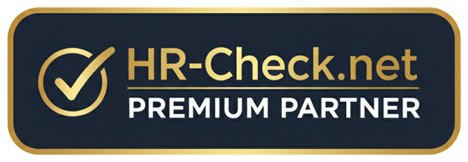 HR-Check.net Premium Partner · Modern
