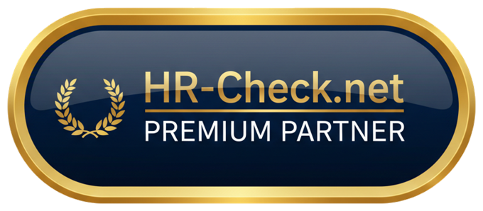 HR-Check.net Premium Partner · Pill